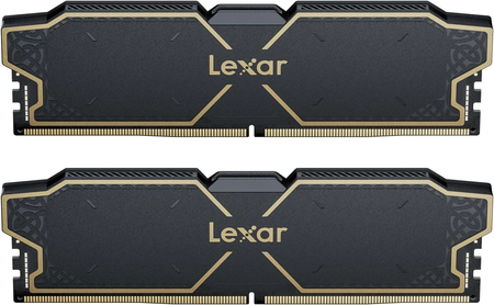Kit Barrettes mémoire 32Go (2x16Go) DIMM DDR5 Lexar Thor OC 6000MHz (Noir)