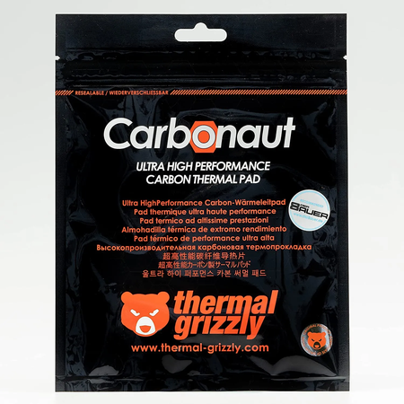 Pad Thermique Thermal Grizzly Carbonaut 38x38x0,2mm (Gris)