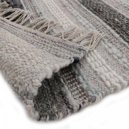 Tapis kilim tissé main en PET KORLANE Care&Fair