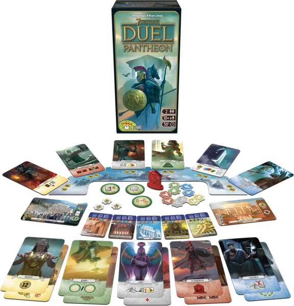 Jeu - 7 Wonders Duel : Panthéon (Extension)