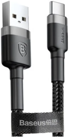 Cable Baseus Cafule USB 2.0 type A - Micro B M/M 3m (Noir/Gris)