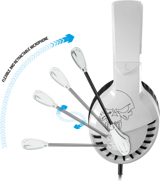 Casque Gamer filaire Spirit of Gamer Pro H3 PlayStation Edition (Noir/Blanc)