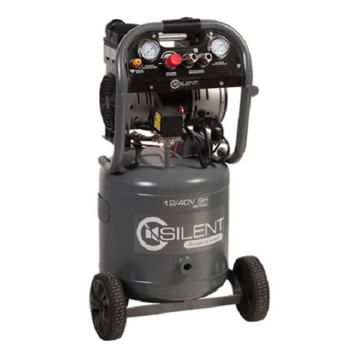 Compresseur 1100W Silent 12/40 V SH 12m3/h 40l - LACME - 461930