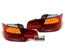 FEUX CELIS ROUGES CLAIRS A LED POUR BMW SERIE 3 E92 COUPE PHASE 1 2005-2009 (04910)