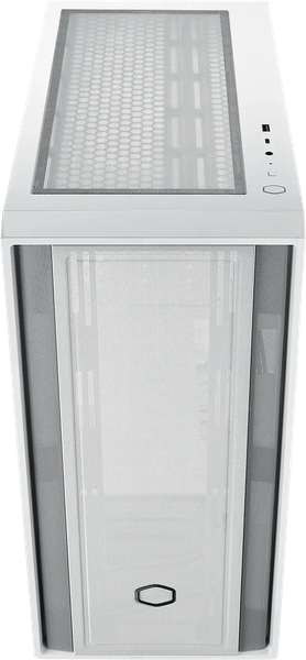 Boitier Moyen Tour ATX Cooler Master MasterBox 600 RGB avec panneau vitré (Blanc)