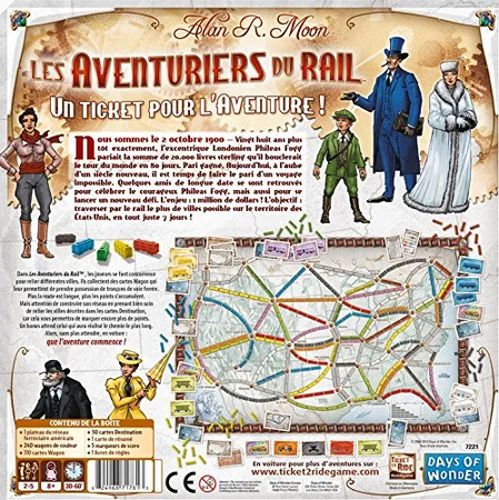 Jeu - Les Aventuriers du Rail 