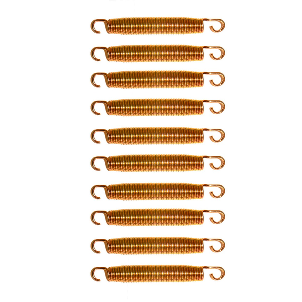 Lot de 10 ressorts Gold 165mm pour trampoline de jardin
