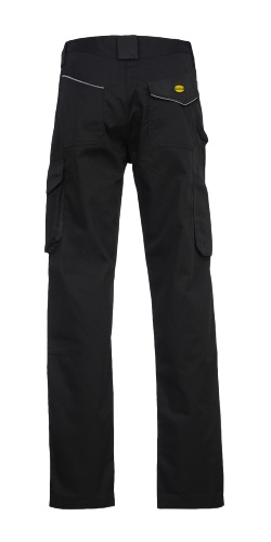 Pantalon de travail avec genouillères ROCK PERFORMANCE noir TL - DIADORA SPA - 702.160303