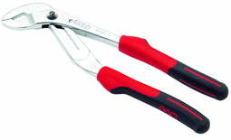 Pince multiprise bi-matière à bouton poussoir 250mm - SAM OUTILLAGE - 201-25