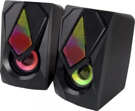 Enceintes Esperanza Rainbow Boogie RGB (Noir)