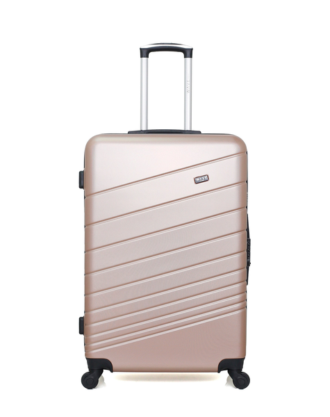 WAVE PARIS - Valise Grand Format ABS TIGRE 4 Roues 75 cm