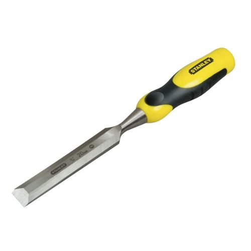Ciseau à bois manche bi-matière 20 x 141mm longueur totale 330mm - STANLEY - 0-16-878