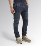 Pantalon de travail en jean STONE PLUS DIRTY WASHING bleu T48 (US38) - DIADORA SPA - 702.170752