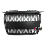 CALANDRE NOIRE MATE SPORT LOOK RS3 AUDI A3 8P 2005-2008 (04184)