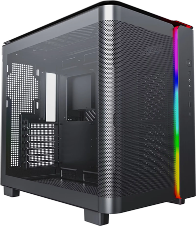 Boitier Moyen Tour ATX Montech King 95 RGB avec panneaux vitrés (Noir)