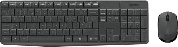 Pack 2en1 (Clavier/Souris) sans fil Logitech MK235 (Noir)
