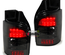 FEUX LED NOIRS VOLKSWAGEN VW BUS T5 2003-2009 (12739)