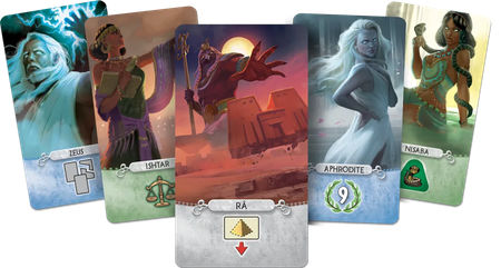 Jeu - 7 Wonders Duel : Panthéon (Extension)