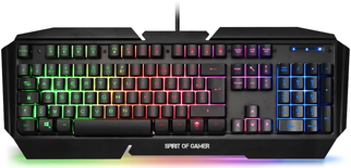 Clavier Gamer Spirit of Gamer Pro-K5 RGB (Noir)