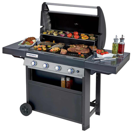 Pack Barbecue gaz Class 4 BLD + Kit culinary + 2 tentes - Campingaz