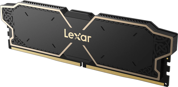 Kit Barrettes mémoire 32Go (2x16Go) DIMM DDR5 Lexar Thor OC 6000MHz (Noir)