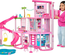 Barbie Coffret Maison de Rêve Poupée Mannequin, Design en Spirale sur 3 Niveaux, 10 Espaces de Vie Inclus Piscine, Toboggan, et Ascenseur