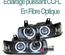 PHARES NEON CCFL ANGEL EYES BMW E36 SERIE 3 BERLINE / TOURING NOIRS (13712)