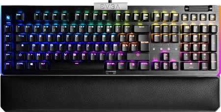 Clavier Gamer mécanique (Light Strike Silver) EVGA Z20 RGB (Noir)