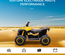 Quad buggy électrique enfant 12 V 3 Km/h max. avec effets