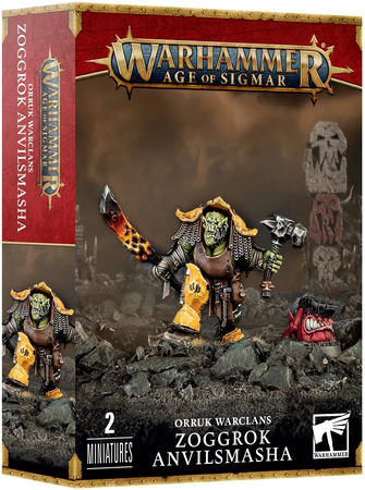 Warhammer AoS - Ironjawz Orruk Enclumes Zoggrok