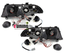 2 PHARES FEUX ANGEL EYES ANNEAUX LED BMW SERIE 3 E46 5 PORTES 1998-2001 (03322)