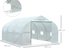 Serre de jardin tunnel 10,5m²