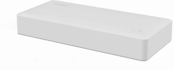 Switch réseau Ethernet Gigabit Gembird - 8 ports (Blanc)