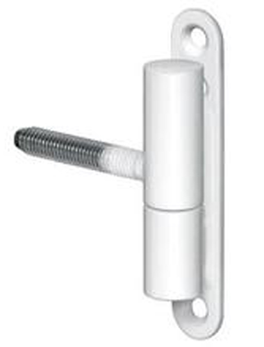 Paumelle fiche diamètre 13mm hauteur 68mm époxy blanc - MONIN - 654000