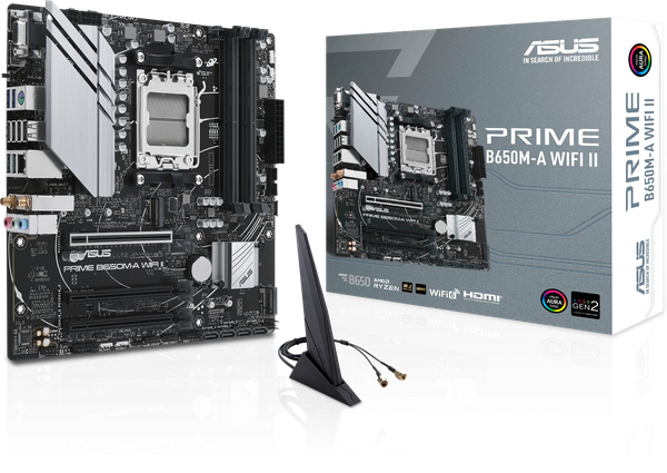 Carte Mère Asus Prime B650M-A WiFi II (AM5) Micro ATX