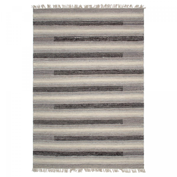 Tapis kilim tissé main en PET KORLANE Care&Fair