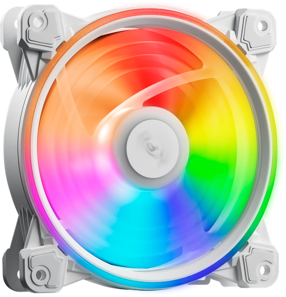Ventilateur de boitier Adata XPG Hurricane RGB - 12cm (Blanc)