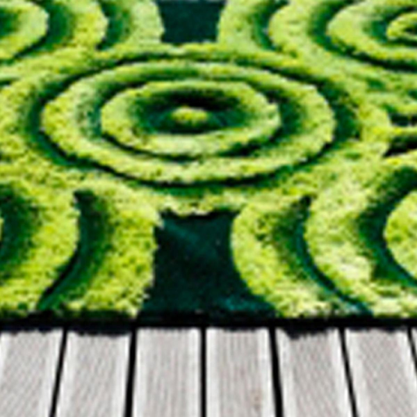 Tapis shaggy BUBBLES tufté main