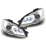 FEUX PHARES AVANTS LIGHTBAR LED MERCEDES CLASSE C W204 2011-2014 (04503)