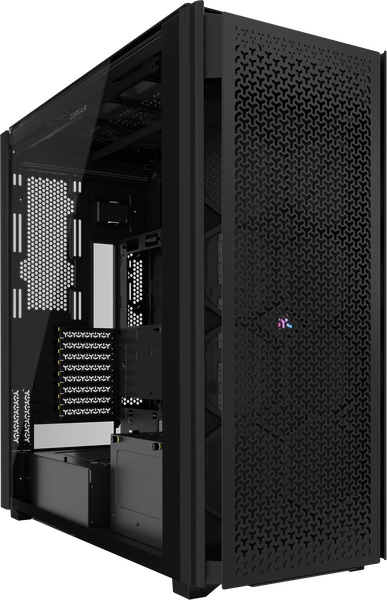 Boitier Grand Tour E-ATX Corsair 9000D Airflow RGB avec panneau vitré (Noir)