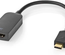 Câble adaptateur Nedis USB-C vers HDMI 1.4 - 20cm M/F (Noir)