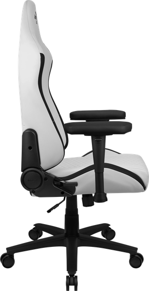 Fauteuil Gamer Aerocool Crown Leatherette (Blanc) 