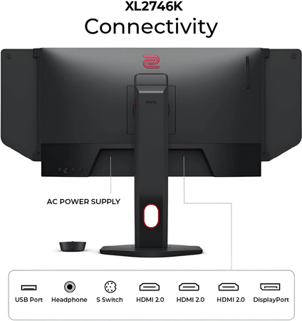 Ecran 27" BenQ Zowie XL2746K Full HD 240Hz (Noir)