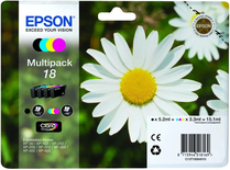 Pack 4 cartouches d'encre Epson Paquerette 18 Standard