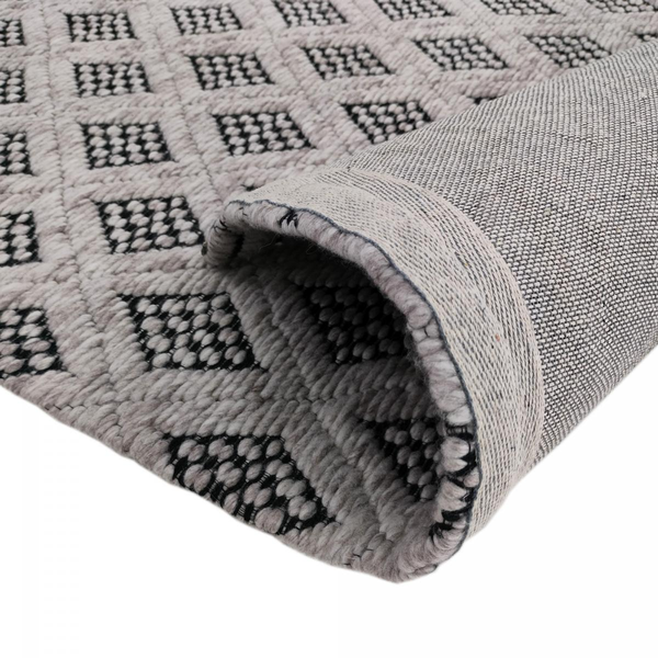 Tapis kilim tissé main en PET RECYKLIMO Care&Fair