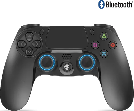 Manette de jeu sans fil Bluetooth Spirit of Gamer PGP Pro Gaming pour PS4 (Noir)