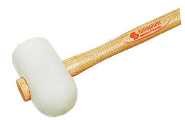 Maillet de carreleur blanc D55 325mm - TALIAPLAST - 471000