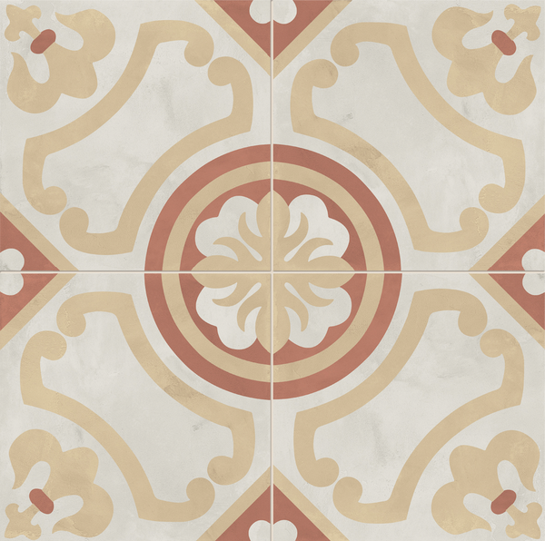 TERRA ART GIGLIO T.C - 20x20 cm - Carrelage aspect ciment vieilli