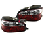 2 FEUX ARRIERES ROUGES CLAIRS POUR CITROEN SAXO 1996-1999 PHASE 1 (13966)