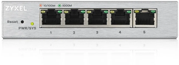 Switch réseau ethernet Gigabit Zyxel GS1200 - 5 ports